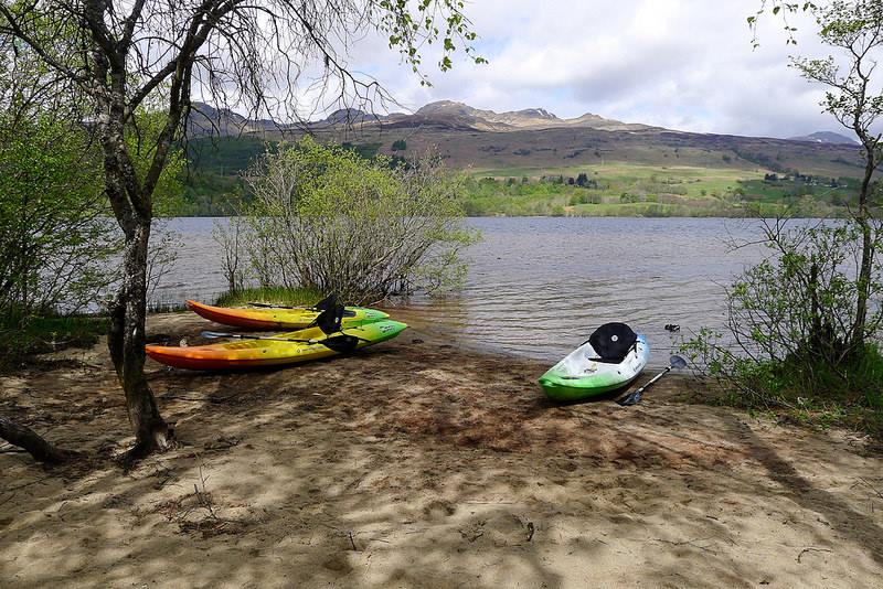 Kayaking in Lochearnhead