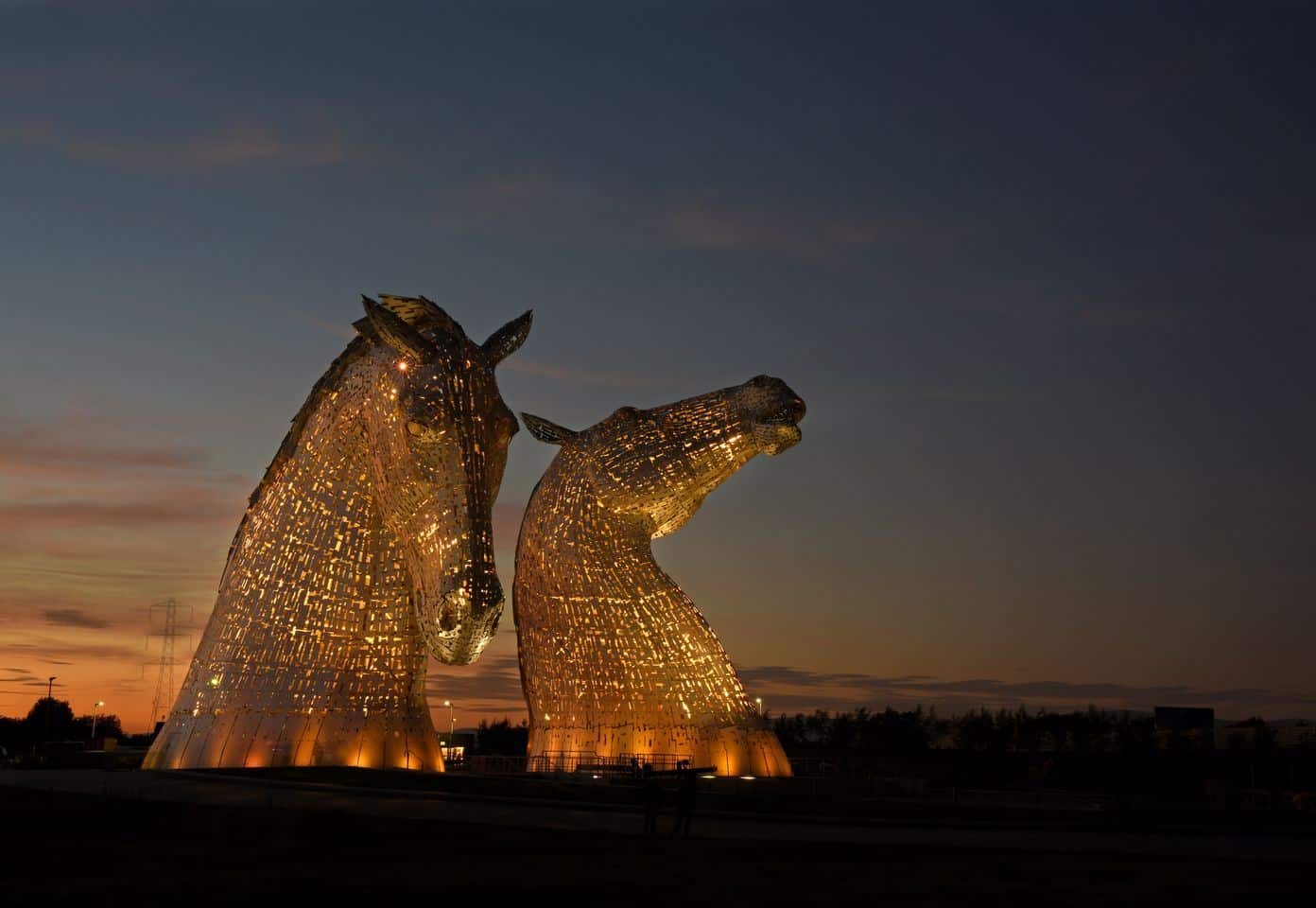 The Kelpies & The Helix