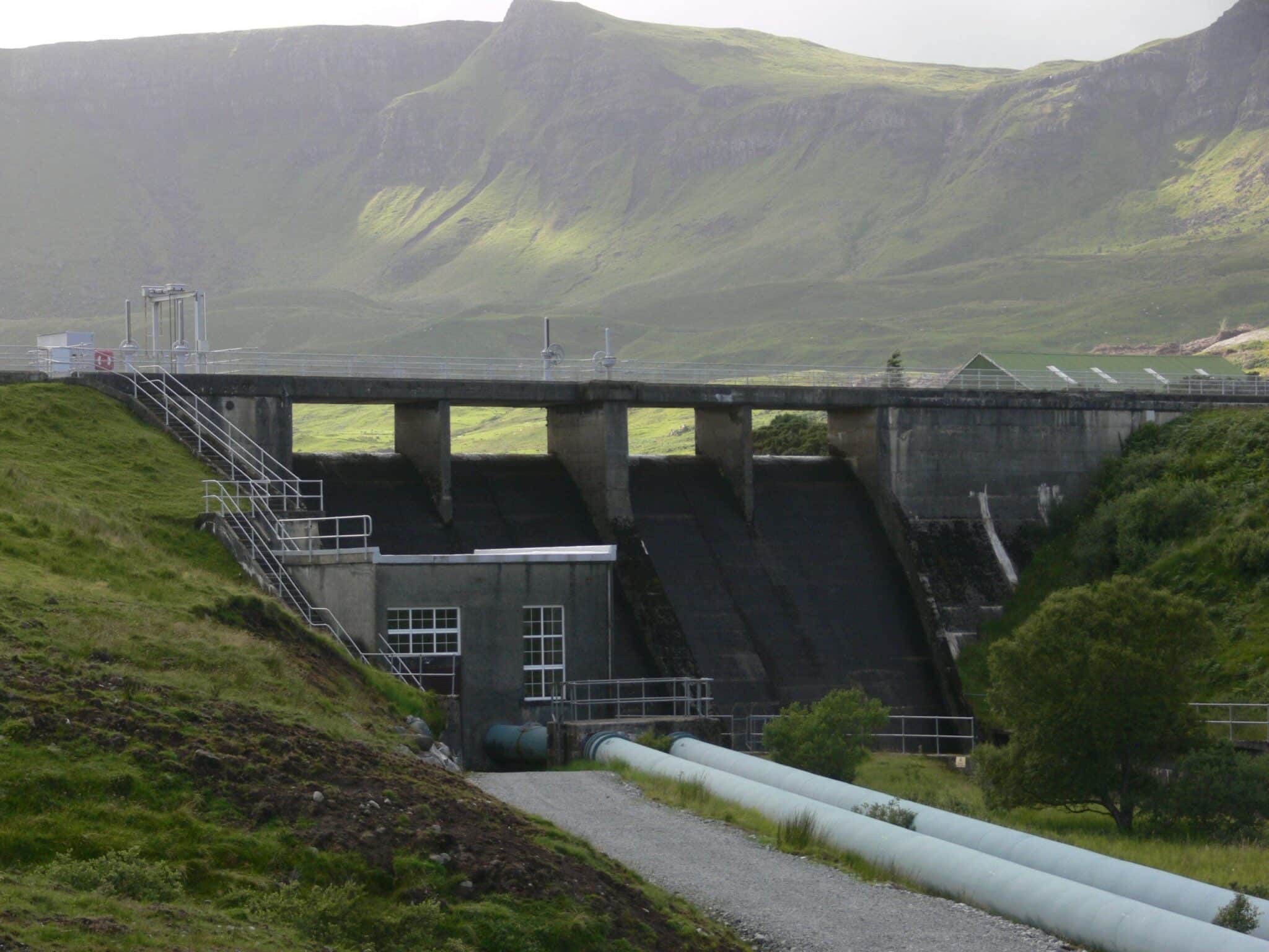 Loch Leathan Dam